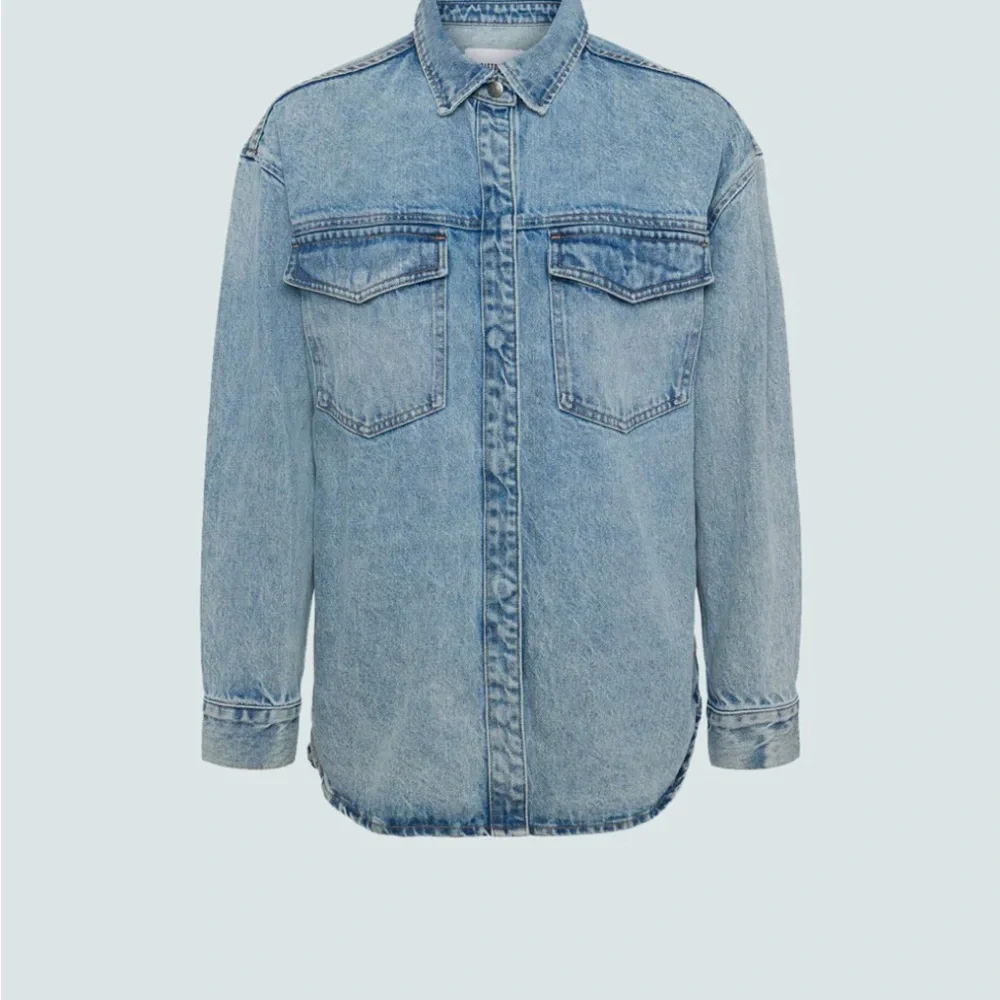 Pistola Mandy Oversized Denim Shacket Paloma - Picture 5 of 9